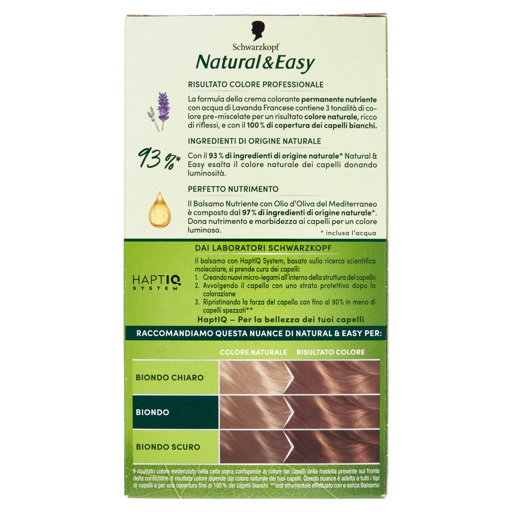 Schwarzkopf Natural&Easy 550 Biondo Scuro Naturale